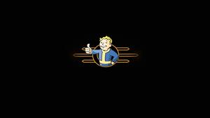 Explore the Wasteland with Vault-Boy fallout wallpaper