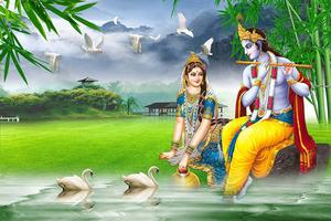 Explore the wisdom and beauty of Krishna Wallpaper