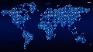 Explore the World from The Comfort of Your Home world map wallpaper