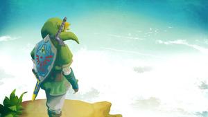 Explore the world of Hyrule with Link in the Legend of Zelda legend of zelda wallpaper