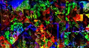 Explore your creativity with the vivid colors of this trippy abstract artwork trippy wallpaper