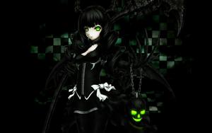 Explore your dark side with this alluring Cute Dark Anime wallpaper cute dark anime wallpaper
