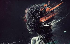 Eye-catching abstract portrait artwork art wallpaper