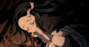 Eyes Close Demon Slayer Nezuko demon slayer nezuko wallpaper