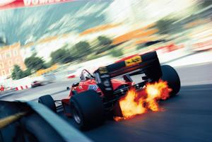 F1 Racing Car Exhaust Flames f1 wallpaper