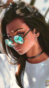 Fair Skinned Cool Girl Cartoon cool girl cartoon wallpaper