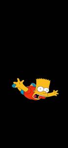Falling Bart Simpson Home Screen home screen wallpaper