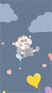 Falling Shinchan Aesthetic shinchan aesthetic wallpaper