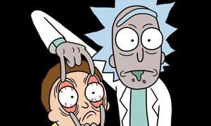 Family portrait of "Rick and Morty" rick and morty wallpaper