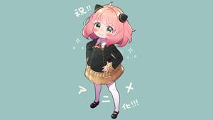 Fan Art Of Anya Forger anya forger wallpaper