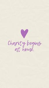 Fanart Charity Quotes Wallpaper