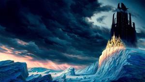 Fantasy Rock Castle Laptop laptop wallpaper
