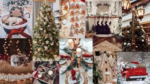 Fascinating Christmas Collage christmas collage wallpaper