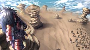 Fearless Hero - Madara facing a Ninja Army madara wallpaper