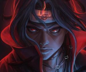 Fearsome Uchiha Itachi PFP 3D Digital Painting itachi pfp wallpaper