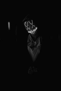 Feel the power of freedom with this HD Aesthetic Purge mask wallpaper. aesthetic wallpaper