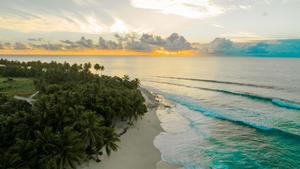 Feel the sand between your toes and enjoy the peace of the beach. Wallpaper