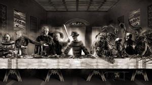 Feel the terror horror wallpaper