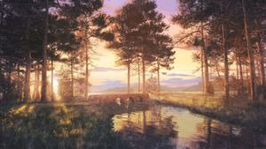 Feel the Wonder of Anime Scenery anime scenery wallpaper