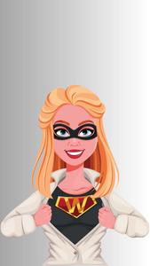 Female Masked Superhero Background superhero wallpaper