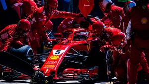 Ferrari F1 SF15-T At Pit Stop f1 wallpaper