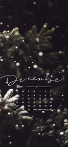 Festive Minimalist December Christmas iPhone Wallpaper christmas iphone wallpaper