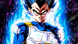 Fierce Vegeta Stance in Dragon Ball Z vegeta wallpaper