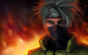 Fiery And Cool Kakashi cool kakashi wallpaper