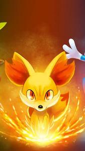 Fiery Fennekin Pokemon Iphone pokemon iphone wallpaper