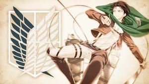 Fight for freedom against Titans! attack on titan wallpaper