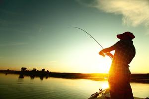 Finding peace & relaxation in nature's beauty. fishing wallpaper