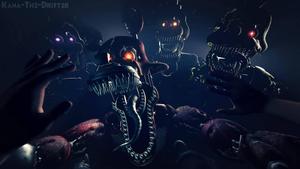 First Person View of FNAF Nightmare fnaf wallpaper