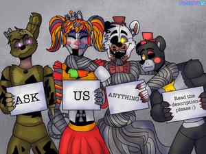 five nights at freddy's by sassy fnaf wallpaper