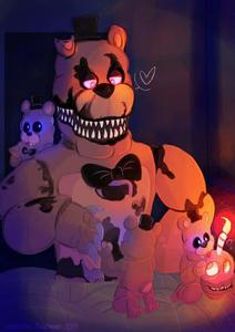 five nights at freddy's by sassy fnaf wallpaper