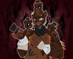 five nights at freddy's by sassy fnaf wallpaper