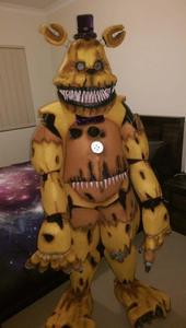 five nights at freddy's costume fnaf wallpaper