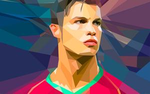 Five-time Ballon d’Or winner Cristiano Ronaldo Wallpaper