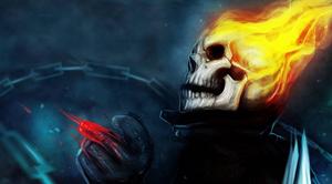Flaming Skull Dark Devil dark devil wallpaper