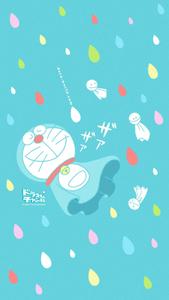Floating Ghost Doraemon iPhone Digital Art doraemon iphone wallpaper