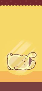 Floating Pompompurin pompompurin wallpaper