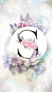 Floral Letter S letter s wallpaper