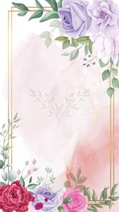 Flower Mobile Aesthetic Frame flower mobile wallpaper