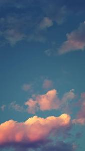Fluffy Aesthetic Clouds Home Screen home screen wallpaper