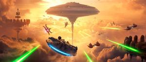 Fly high and shoot for the stars in this 2560x1600 Star Wars wall paper 2560x1600 star wars wallpaper