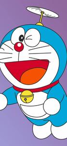 Flying And Winking Doraemon iPhone doraemon iphone wallpaper