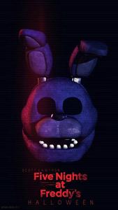 FNAF Creepy Halloween Bonnie fnaf wallpaper