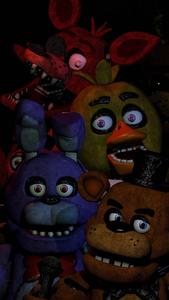 FNAF Group Selfie Classic Animatronics fnaf wallpaper