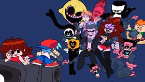 FNF Boyfriend Enemies fnf wallpaper