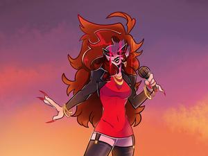 FNF Mommy Mearest Fanart fnf wallpaper