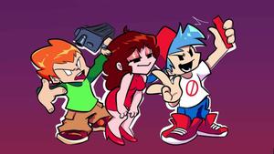 FNF Selfie Girlfriend fnf wallpaper
